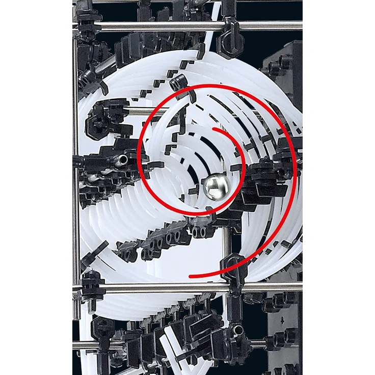 small foot 6732 Kugelbahn "Extreme" mit 35 m Länge, wird selbst zusammengebaut, mit Loopings und Kurven, ab 15 Jahren – Bild 2
