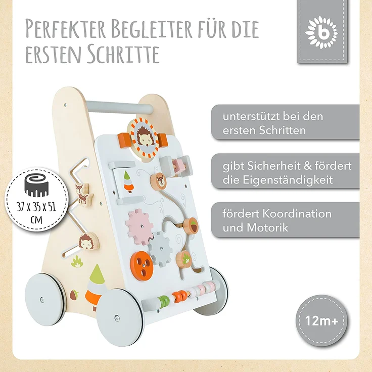Bieco Activity Lauflernhilfe Holz – Bild 2