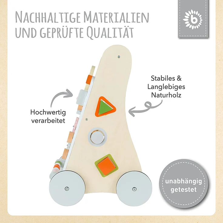 Bieco Activity Lauflernhilfe Holz – Bild 5