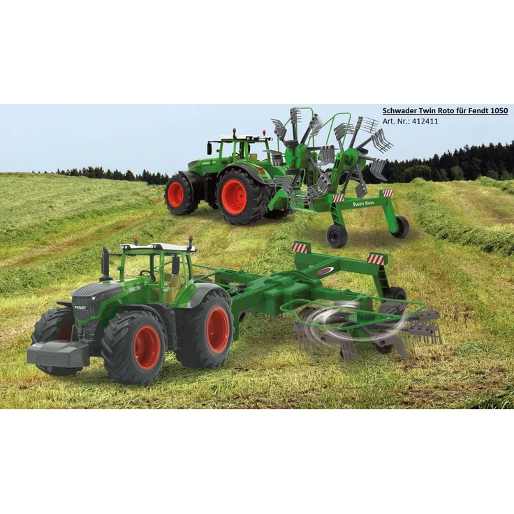 schlepper RC Fendt 1050 Vario 2,4 Ghz grün 1:16 – Bild 7