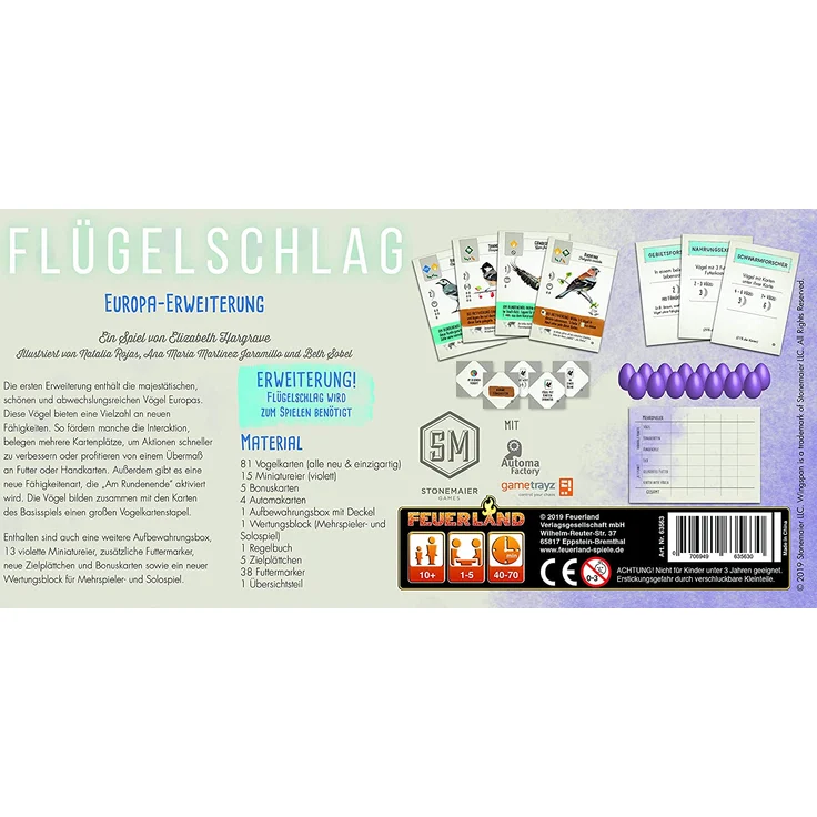Flügelschlag: Europa (Erw. ) – Bild 5
