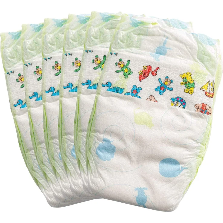 Heless - Puppenwindeln, 6 Stück, Gr. 35-50 cm – Bild 1