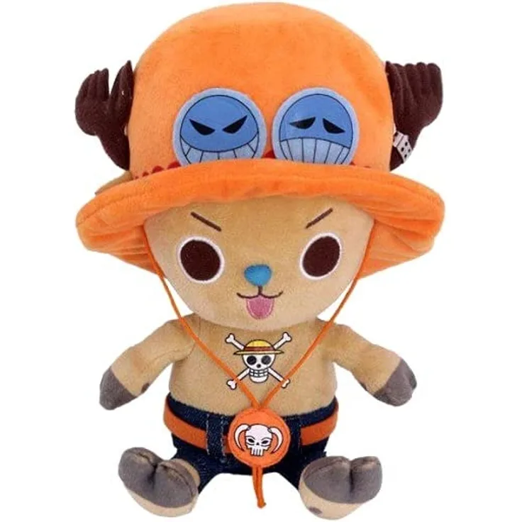 Sakami Merchandise One Piece Plush Figure Chopper x Ace 11 cm sche