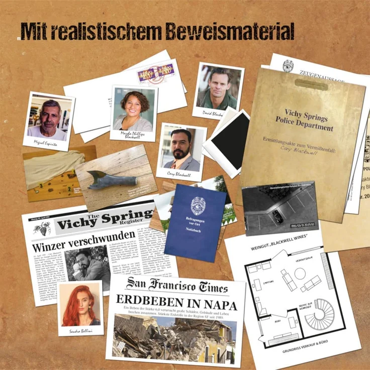 Murder Mystery Case File - Der Tote im Weinkeller – Bild 8