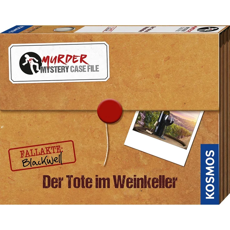 Murder Mystery Case File - Der Tote im Weinkeller – Bild 1
