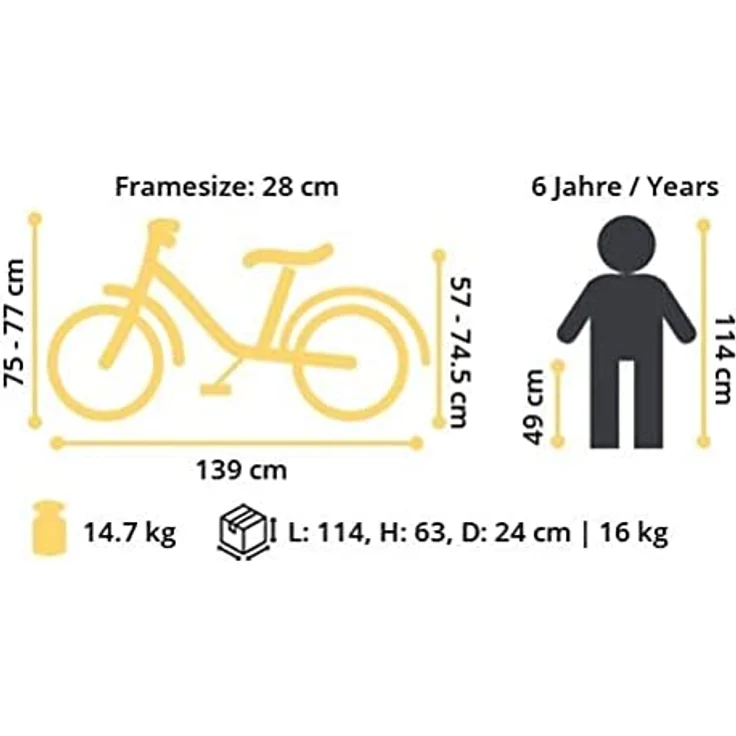 BIKESTAR Kinder Jugend Mountainbike 20 Zoll ab 6 - 7 Jahre | 7 Gang Hardtail MTB Scheibenbremse Federgabel | Blau – Bild 9