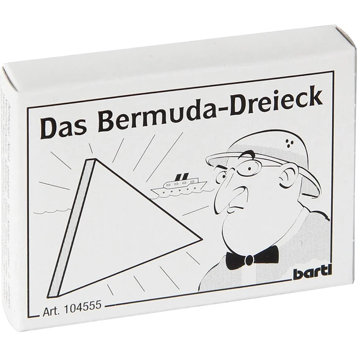 Bartl 104555 Mini-Holz-Puzzle Das Bermuda-Dreieck aus 6 kleinen Holzteilen – Bild 4