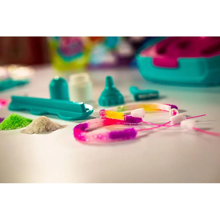 Ravensburger Blazelets Style Set, Glitzer-Armbänder selber machen, Kreatives Bastelset für Mädchen ab 6 Jahren, stylische Freundschaftsarmbänder – Bild 8