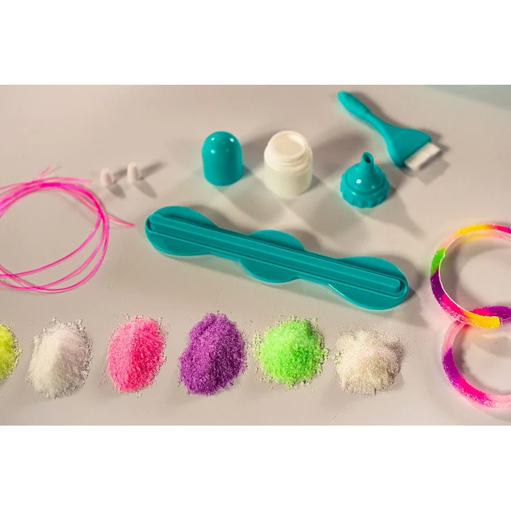 Ravensburger Blazelets Style Set, Glitzer-Armbänder selber machen, Kreatives Bastelset für Mädchen ab 6 Jahren, stylische Freundschaftsarmbänder – Bild 24