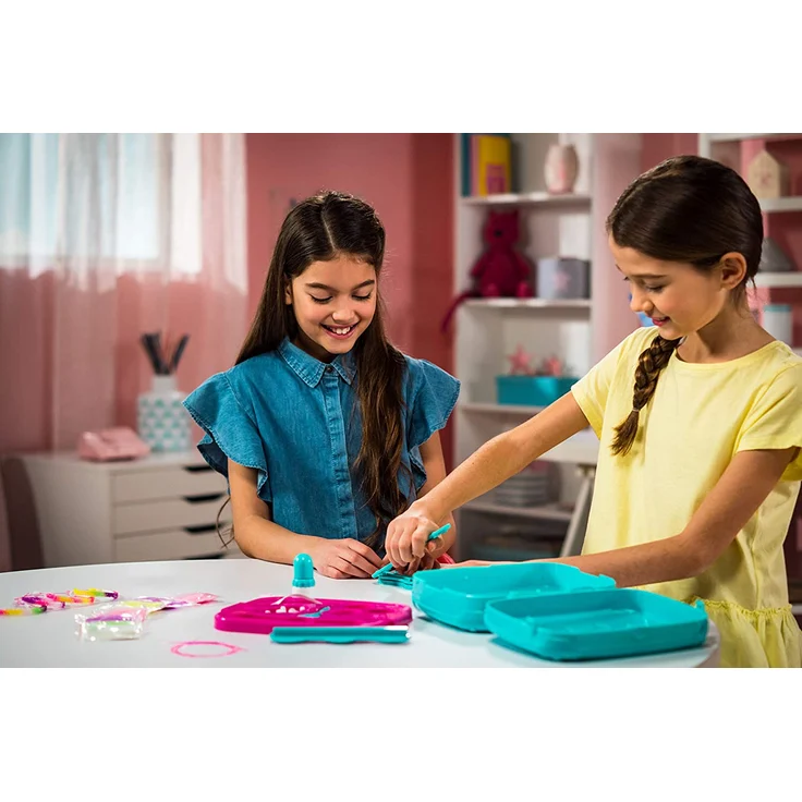 Ravensburger Blazelets Style Set, Glitzer-Armbänder selber machen, Kreatives Bastelset für Mädchen ab 6 Jahren, stylische Freundschaftsarmbänder – Bild 12