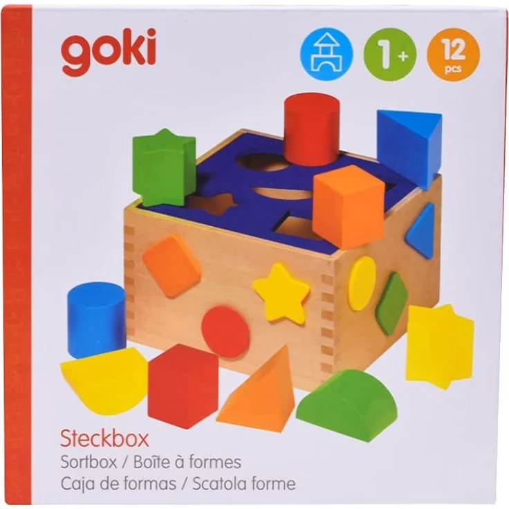 Goki WM254 - Sortier-Box, Holz - Preisvergleich – Bild 3