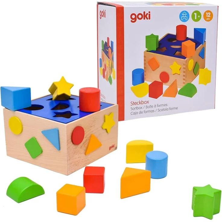 Goki WM254 - Sortier-Box, Holz - Preisvergleich – Bild 1