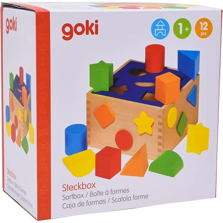 Goki WM254 - Sortier-Box, Holz - Preisvergleich – Bild 4