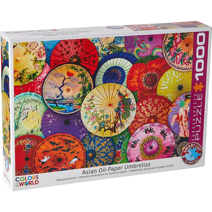 EuroGraphics 6000–5317 asiatischen Öl Papierschirmchen 1000 Teile Puzzle