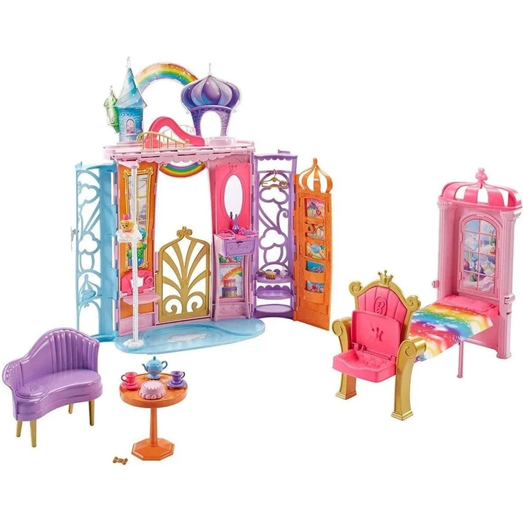 Mattel Barbie - Dreamtopia Regenbogen-Königreich Schloss – Bild 4