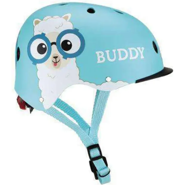 GLOBBER Elite Lights Helm, hellblau, XS/S, 48 - 53 cm