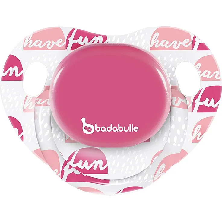 Badabulle B011223 Physiologische Schnuller, rosa