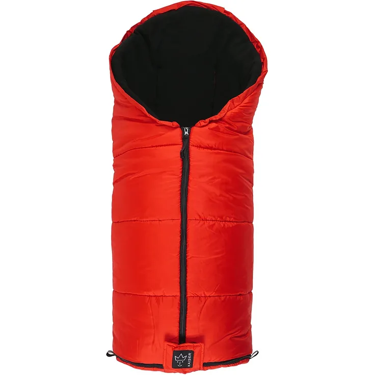 Kaiser 6570633 - Fußsack 'Thermo Aktion', Rot, universell einsetzbar