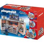 PLAYMOBIL - Aufklapp-Spiel-Box Polizeistation 5421