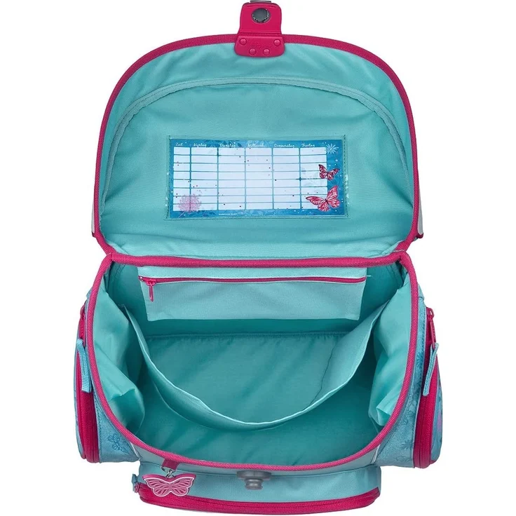 BUTTERFLY Schulranzen Set Scooli CampusFit Ranzen 9-teilig mit Sporttasche – Bild 4