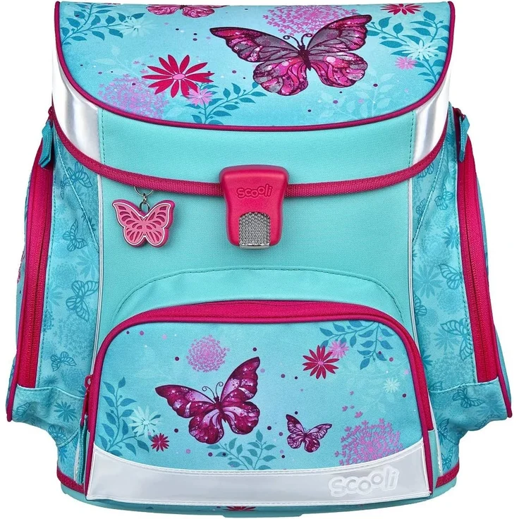 BUTTERFLY Schulranzen Set Scooli CampusFit Ranzen 9-teilig mit Sporttasche – Bild 2