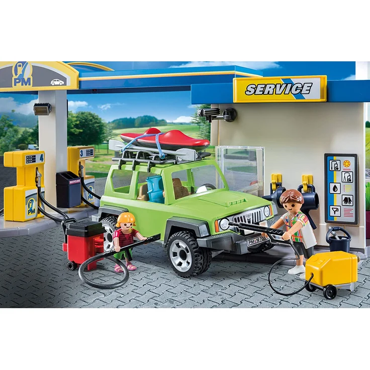 PLAYMOBIL City Life Große Tankstelle – Bild 3