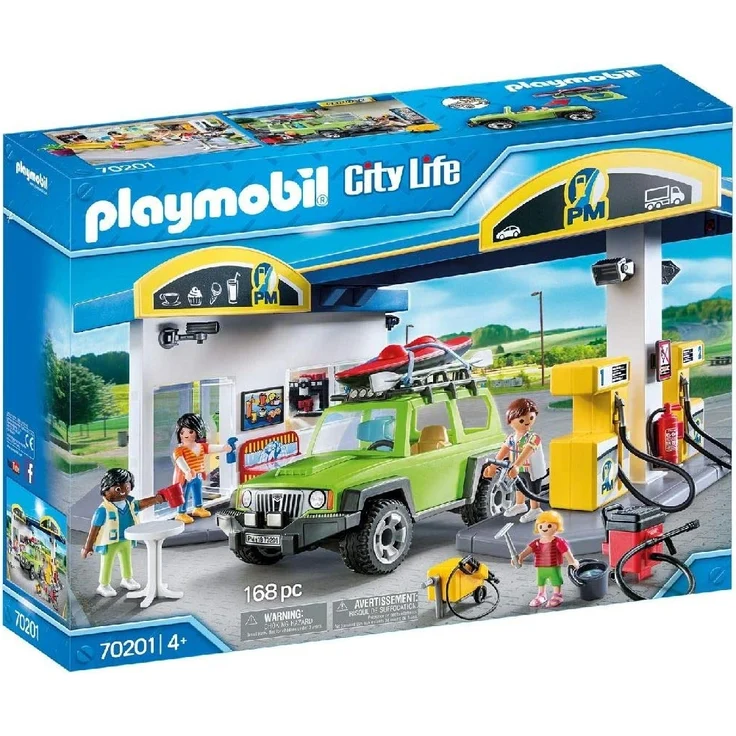 PLAYMOBIL City Life Große Tankstelle – Bild 1