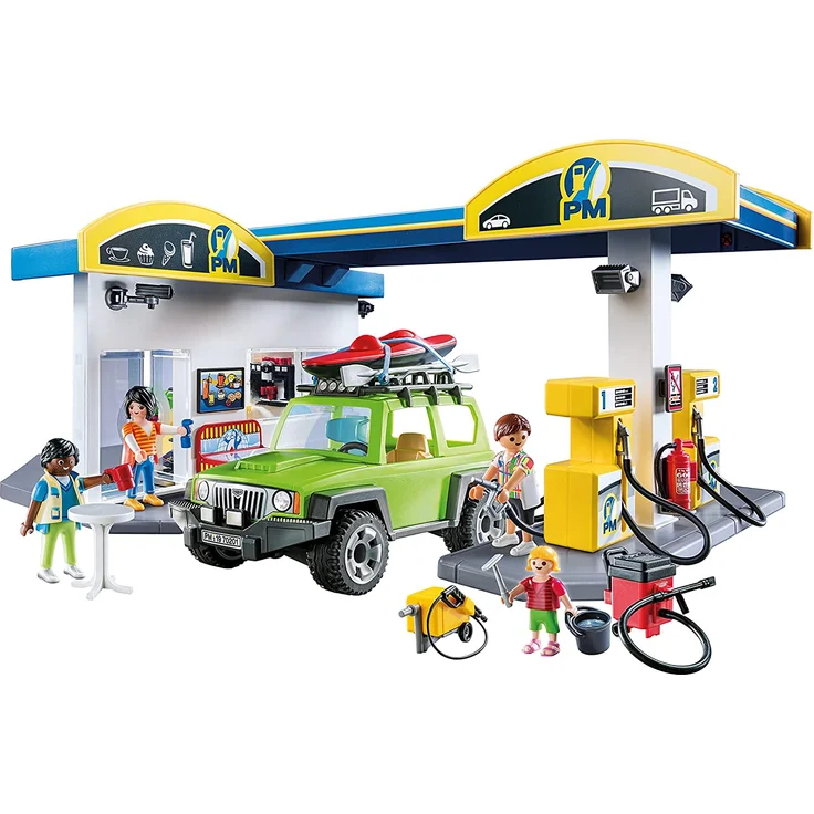 PLAYMOBIL City Life Große Tankstelle – Bild 6