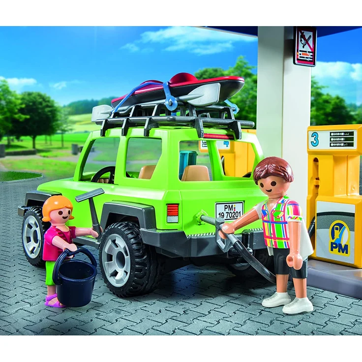 PLAYMOBIL City Life Große Tankstelle – Bild 4