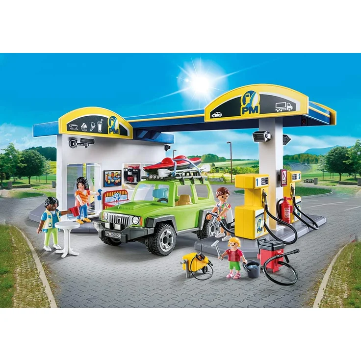 PLAYMOBIL City Life Große Tankstelle – Bild 2