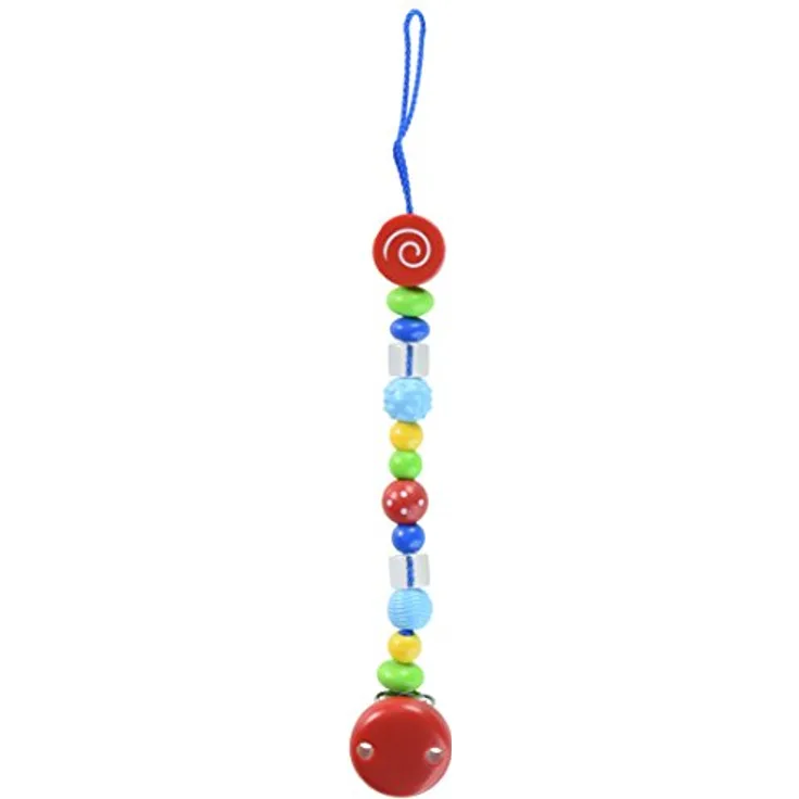 Goki 4011534365301 Schnuller Kette'Spiralen und Spots'