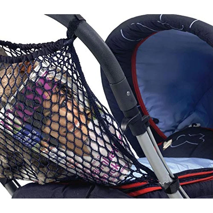 Reer 74877 Einkaufsnetz für Kinderwagen, schwarz – Bild 2