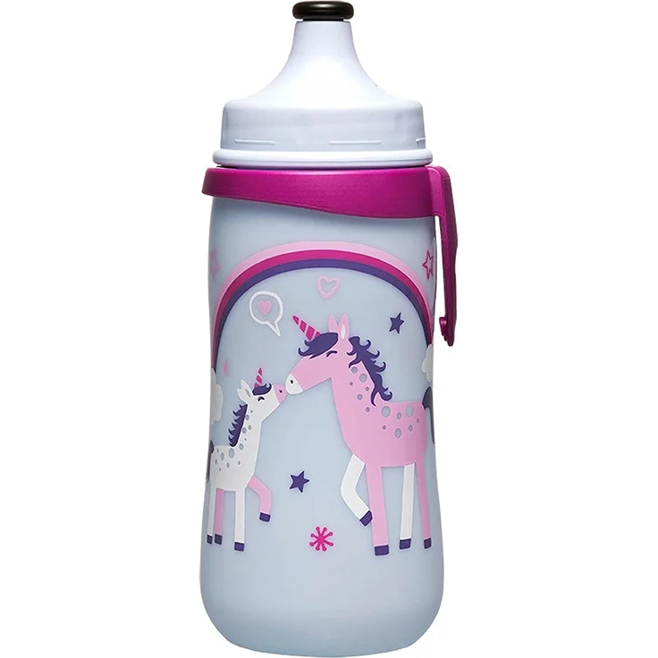 nip Trinkbecher Kids Cup mit Push-Pull, 18 Monate, 330 ml, Einhorn – Bild 5