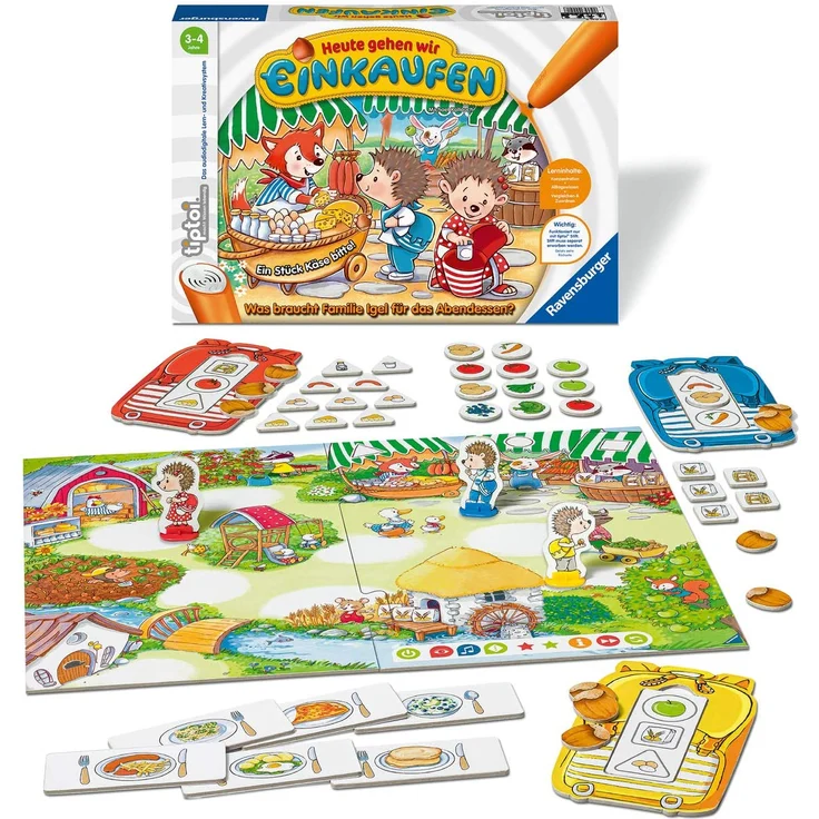 Ravensburger tiptoi® Spiel Heute gehen wir Einkaufen – Bild 2