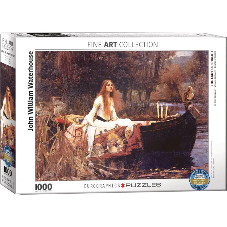 EuroGraphics Puzzle Die Lady of Shalott von John Waterhouse