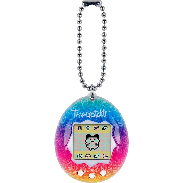 Bandai - Tamagotchi - Original-Tamagotchi - Flames - virtuelles elektronisches Haustier mit Display, 3 Tasten und Spielen - 42927 – Bild 2