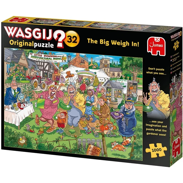 puzzle Wasgij Original 32 The Big Weigh In 1000 Teile – Bild 4