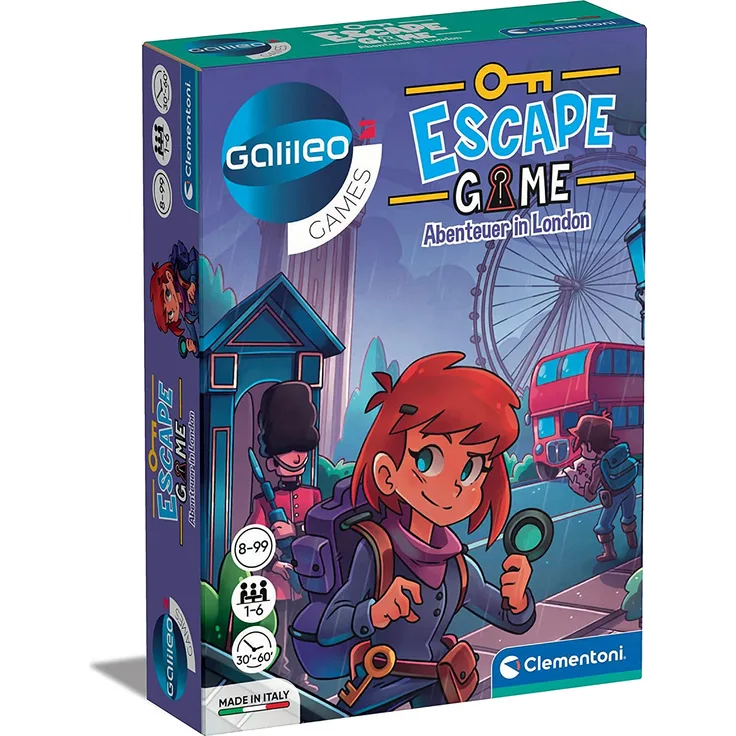 Clementoni Galileo - Escape Game - Abenteuer in London