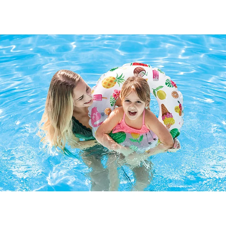 Schwimmring ''Lively Print'', 6-10 Jahre, 3 fach sort, 61cm - 1x Stück, zufällige Auswahl – Bild 9