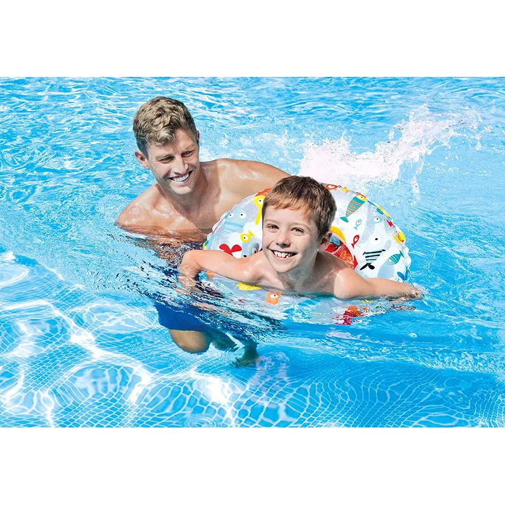 Schwimmring ''Lively Print'', 6-10 Jahre, 3 fach sort, 61cm - 1x Stück, zufällige Auswahl – Bild 8