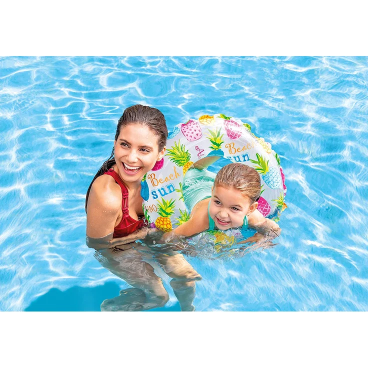 Schwimmring ''Lively Print'', 6-10 Jahre, 3 fach sort, 61cm - 1x Stück, zufällige Auswahl – Bild 10