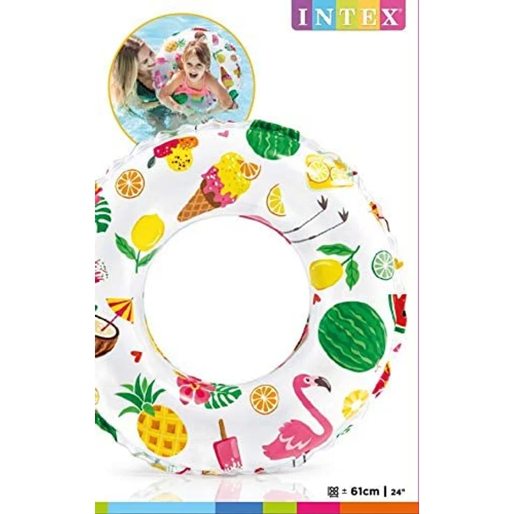 Schwimmring ''Lively Print'', 6-10 Jahre, 3 fach sort, 61cm - 1x Stück, zufällige Auswahl – Bild 6