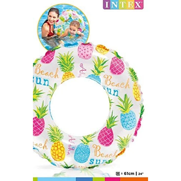 Schwimmring ''Lively Print'', 6-10 Jahre, 3 fach sort, 61cm - 1x Stück, zufällige Auswahl – Bild 7