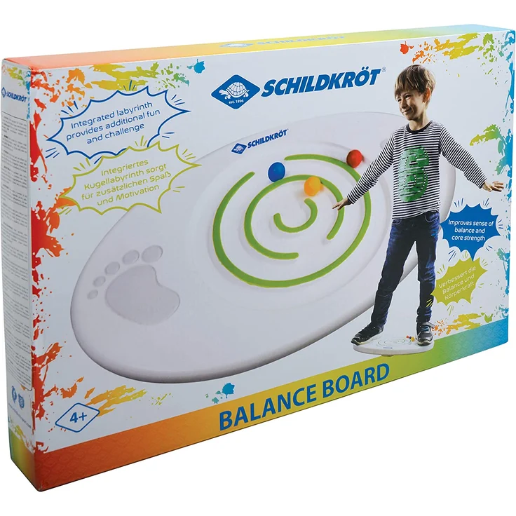 Schildkröt Unisex Jugend Kids Balance Board, Weiß, One Size – Bild 4