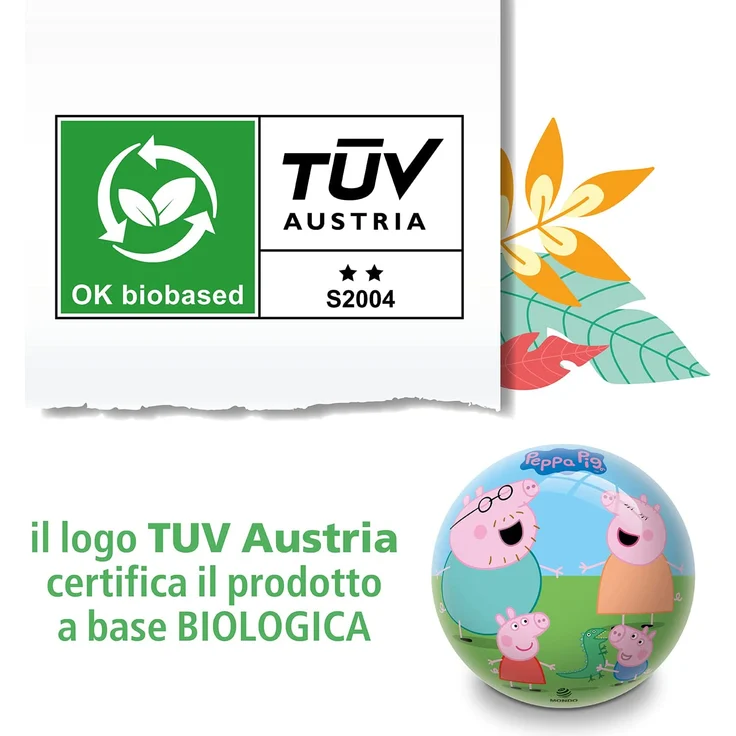 Mondo Bio ball 230 mm - Peppa Pig – Bild 5