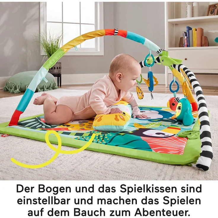 Fisher Price Educational 3-in-1 Regenwald-Matte HJW08 – Bild 3