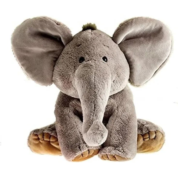 Schaffer 4232 Elefant Sugar, 19 cm, Plüschtier grau, Kuschelelefant
