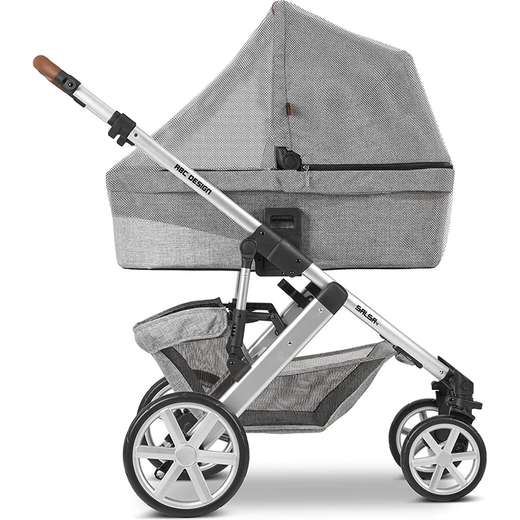ABC Design Universal Moskitonetz – Insektenschutz für Kinderwagen, Sportwagen & Buggy – feinmaschig – Farbe: black – Bild 2