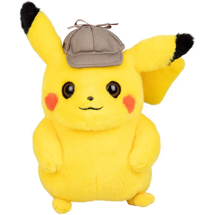 Pokemon 97563 Pokémon Detektiv Pikachu Plüsch, 20,3 cm