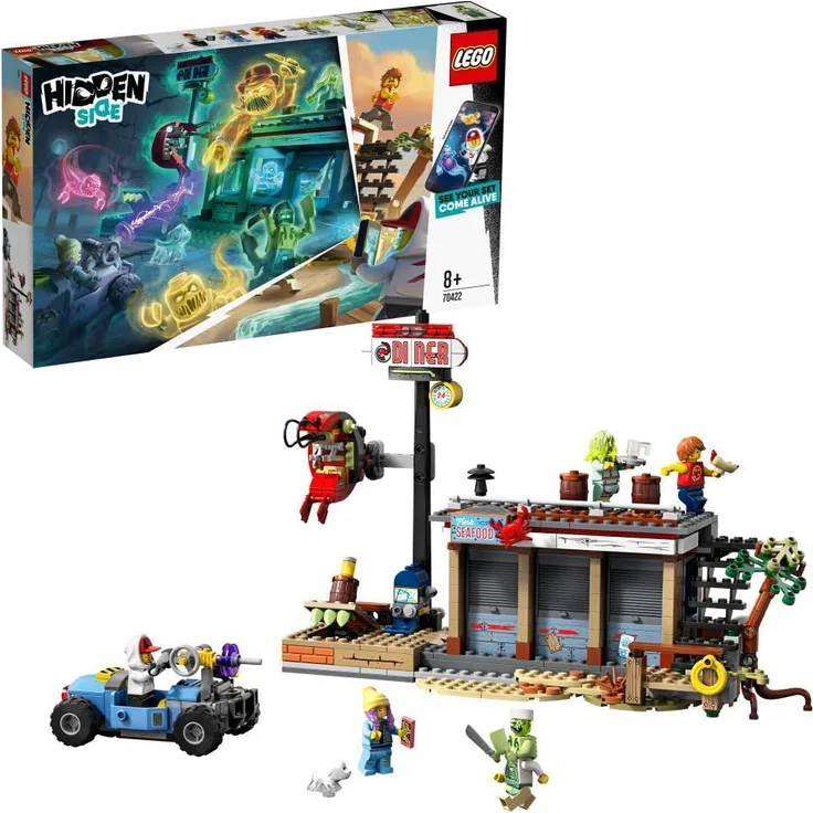 LEGO Hidden Side - Angriff auf die Garnelenhütte 70422
